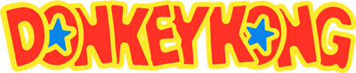 Donkey Kong logo for Atari 7800